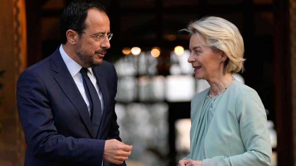 xristodoulidis von der Leyen